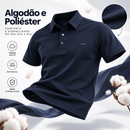 [LEVE 5 PAGUE 3] Camisa Masculina Velian em Algodão e Poliéster (Estilo Minimalista de Respeito!)