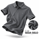 [LEVE 5 PAGUE 3] Camisa Masculina Troia em Seda Gelo e Poliéster (Estilo Nobre e Moderno!)