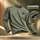 [LEVE 5 PAGUE 3] Camisa Masculina Vareno Manga Longa em Algodão e Poliéster (Estilo Patrão Moderno!)