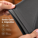 [LEVE 5 PAGUE 3] Camisa Masculina Lorenzo em Seda Gelo e Algodão (Moderno e Elegante!)